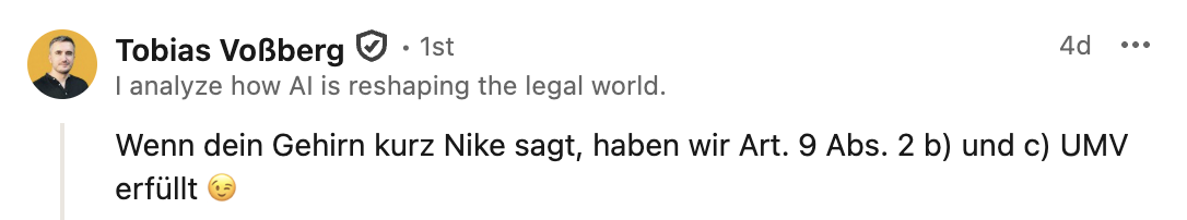Nachricht aus der Community